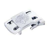 QHA Mens Ratchet Automatic Belt Buckle Only Replacement For 35mm Wide Belts Q98A124