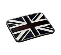 QHA Mens Union Jack British Flag Belt Buckle Replacement for 38mm Wide Snap On Belts Gift Q98C04