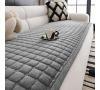 QHAIYYBF Couch Covers Soft Plush Sofa Cover 3 Seater Super Soft Stylish Couch Covers for Dogs Pets Cats Non Slip Sofa Slipcover for Living Room Furniture Protector