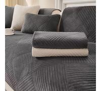QHAIYYBF New Thick Sofa Covers Washable - Soft Flannel Universal Sofa Cover Non-Slip Sofa Cover 1 2 3 Seater Couch Covers for Sectional Sofa, Sofa Slipcovers