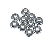 QHALEN 10Pcs Side Cover Bar Nuts for Husqvarna Chainsaw