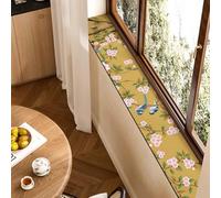 QHanky Diatomaceous Earth Window Sill Mat,15x80cm Quick Dry Mat,Non Slip Mats For Window Sill,Super Absorbent Anti Slip Rug With Non-Slip Backing,for Hallway Bedroom Home (Multicolour E)