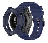 QHBAMD 24mm Silicone Wristband Strap Compatible for Coros Nomad - Soft Replacement Band with Watch Case