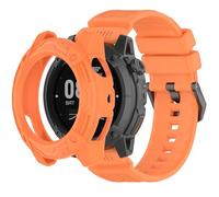 QHBAMD 24mm Silicone Wristband Strap Compatible for Coros Nomad - Soft Replacement Band with Watch Case