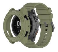 QHBAMD 24mm Silicone Wristband Strap Compatible for Coros Nomad - Soft Replacement Band with Watch Case