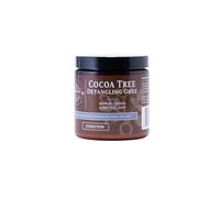 Qhemet Biologics Cocoa Tree Detangling Ghee - Softening Detangler Ideal for 4C-3C High Porosity Hair - Makes Combing Easier and Restores Flexibility, Elasticity and Softness for Dry, Matted Hair (255g