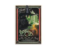 QHEUEKTSO Classic Movie The Wizard of Oz 1939 Vintage Poster Canvas Wall Art Decor Living Room Modern Family Bedroom 16x24inch(40x60cm) Unframe-style