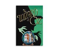 QHEUEKTSO Classic Movie The Wizard Of Oz Vintage Poster Canvas Wall Art Decor Living Room Modern Family Bedroom 20x30inch(50x75cm) Unframe-style