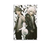 QHEUEKTSO Danganronpa -Trigger Happy Havoc Canvas Wall Art Decor Living Room Modern Family Bedroom 12x18inch(30x45cm) Unframe-style