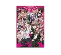 QHEUEKTSO Danganronpa -Trigger Happy Havoc Canvas Wall Art Decor Living Room Modern Family Bedroom 20x30inch(50x75cm) Unframe-style