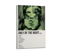 QHEUEKTSO Kings of Leon ONLY BY THE NIGHT Canvas Wall Art Decor Living Room Modern Family Bedroom 16x24inch(40x60cm) Frame-style