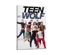 QHEUEKTSO Teen Wolf Canvas Wall Art Decor Living Room Modern Family Bedroom 08x12inch(20x30cm) Frame-style