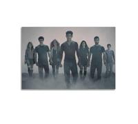 QHEUEKTSO Teen Wolf Poster TV Series Canvas Wall Art Decor Living Room Modern Family Bedroom 20x30inch(50x75cm) Unframe-style