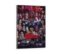 QHEUEKTSO The Warriors 1979 Vetro Canvas Wall Art Decor Living Room Modern Family Bedroom 08x12inch(20x30cm) Frame-style