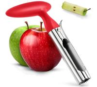 QHFlashbuy Apple Corer Remover with ABS Handle,Serrated Stainless Steel Blade,Stainless Steel Core Remover Tool for Apples,Pears,Bell Peppers