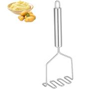 QHFlashbuy Potato Mashers,Stainless Steel Potato Mashers,Mini Food Masher,Kitchen Masher Perfect for Mashed Baby Food,Vegetable,Fruits,Mashed Potatoes,Jam for Cooking Kitchen Gadget