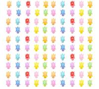 QhgPnt 100 Pcs Mini Turtles, Little Resin Animals, Figures, Decoration Furniture for Use On The Top of Fish Tanks, Aquariums, Toy Houses and Cakes Decoration for The Top