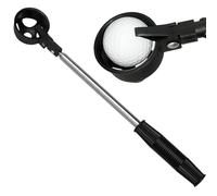 QhgPnt Golf Ball Retriever, Telescopic Golf Ball Collector Extends to 2.04m,Stainless Telescopic Portable Retractable Golf Ball Accessories