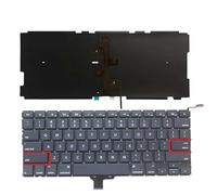 QHGUYOZ Laptop parts FOR MacBook for Pro 13" A1278 2009 2010 2011 2012 Russian/US/UK/Araic/Swedish/Spanish/Portugal/French/Danish laptop keyboard(US backlit)
