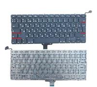QHGUYOZ Laptop parts FOR MacBook for Pro 13" A1278 2009 2010 2011 2012 Russian/US/UK/Araic/Swedish/Spanish/Portugal/French/Danish laptop keyboard(RU No backlit)
