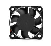 QHGYGFC Replacement parts 2PCS 40mm 3D Printer Cooling Fan 5V 12V 24V 4010 DC Brushless 40x40x10mm Black Radial Fans(5V Dual Ball)