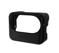 QHHOZHD For BRDRC for Silicone Case for Insta360 GO3S for Camera Shell Soft Skin Cover for Sleeve Body Rubber Sports Protector(Black color)