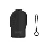 QHHOZHD For BRDRC Protective Cover Filter Storage Slots for Osmo Pocket 3 Accessorise Accessories Lens Cap Hard Case with Soft Lining(Short Black)