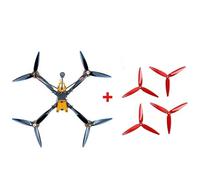 QHHOZHD For Darwin for FPV Darwin129 7Inch Drone Quadcopters for ELRS 2.4G Receiver M80 F4 OSD 50A for BLHeli_S Dshot600 800mW 1200TVL Camera(BNF With ELRS 2.4G)