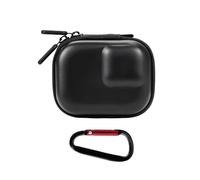 QHHOZHD For Flymile Action 5 Cage Storage Case Carrying Bag for Pro Accessorise Protective Frame Handbag Portable Travel Box(Black Bag)