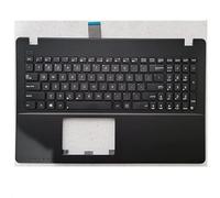 QHHOZHD Laptop LCD Back Bezel Front Frame Top Case Palmrest Upper Cover For ASUS FX50 X550J X550JX X550JK X550JD K550J Shell(WHITE)