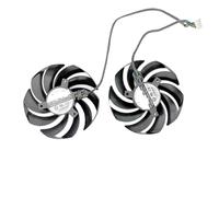 QHHOZHD PC VGA Fan Cooler Radiator for MSI for GeForce for RTX 3060 3070 RTX3060 RTX3060TI for GAMING X/Z for TRIO 8G Graphics Card 90mm PLD09210S12HH(Another 2pcs)