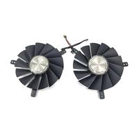 QHHOZHD RTX 2080 Founders Edition GPU Fan，For NVIDIA for 2080TI SUPER for Video card cooling fan(1SET)