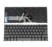 QHHOZHD US Russian Arabic Backlit Keyboard For Lenovo for IdeaPad for slim 5 14iil 5-14IIL05 14ITL05 for Flex 14ARE05 English SN20M6148561485(US Light)