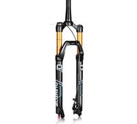 QHIYRZE Mountain Bike Suspension Fork 26 27.5 29 MTB Air Fork Travel 140mm Rebound Adjustable Straight/tapered Lightweight Front Fork Disc Brake QR 9 * 100mm HL/RL(Tapered RL,27.5'')