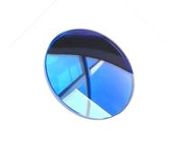 QHKYQNELX Blue Double Dome Watch Glass - 2.0mm Thick Anti-Reflection Mineral Glass - 28mm to 39.5mm Diameter Options(39mm)