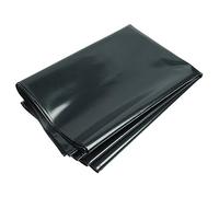 QHLMLL Black Rubber Pond Liner 3x5m 0.12mm Thickness for Koi Ponds Garden Landscaping Pools Fountains Waterproof Membrane for Easy Cutting and Installation Durable and Flexible Size: 3x20m (9.8x65.