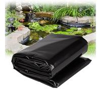 QHLMLL Flexible 0.12mm Fish Pond Liner for Water Garden Black 5mil Thickness Pond Lining for Waterfall Stream Fountains Ideal for Waterscape 12mx12m Size