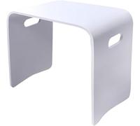QHLMLL Ottoman Footrest Sofa Stool Foot Stools Footstool Step Stool Household Change Shoe Bench Rest Wooden Outdoor Garden Bedroom ，3 Sizes ，4 Colors (Color : White, Size : 31x