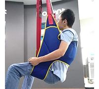 QHLMLL Patient Lift Sling Slings,Lift Mobility Belt Patient Lift Sling Patient Toileting Sling Patient Lifter Lift Bariatric Handicap Lift Sling Transfer Belt with Four Point Support Full Body Slin