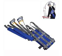 QHLMLL Patient Lift Sling Slings,Patient Lift Slings Belt, Medical Slings Walking Standing Aids Full Body Transfer Belt Strap Medical Gait Belt Divided Leg Sling For Elderly & Disabled (Size : M)