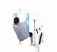QHLMLL Patient Lifter, One Piece Patient Lifter, Universal Full Body Mesh Lifter with Toilet Opening, Full Body Patient Lifter, Lifting Aid Straps for Transfer for Nursing, Elderly, Disabled