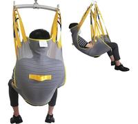 QHLMLL Patient Lifting Slings Hoist For Lifting Elderly,Full Body Sling Patient Lift Mesh Sling Divided Leg Shower Sling Toileting Patient Lift Sling For Paralyzed Elderly