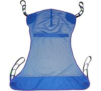 QHLMLL Toileting Full Body Mesh Heavy Duty Patient Lift Sling, Hoist For Lifting Elderly Divided Leg Shower Sling Patient Lifts Heavy Duty Transfer Sling Disabled Elderly (XL)