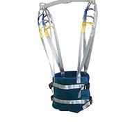 QHLMLL Toileting Sling Patient Lifter Adjusted Heights Device Moving Assist Hoist Gait Standing Walking Aids Strap Belt Thigh Hip Waist Lumbar Supports Transfer Belt (L blue)