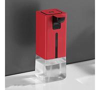 QHLOM Automatic Soap Dispenser Large Capacity 280ml /9.4oz Soap Pump Bathroom And Kitchen Touchless Hand Sanitizer Dispenser (Color : Red)