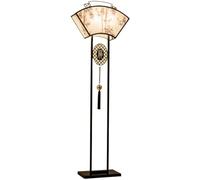 QHLOM Floor Lamp Retro Floor Lamp, New Chinese Style Floor Lamps, Creative Standing Lamp Club Study Room Bedside Living Room Decoration Hotel