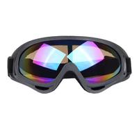 QHNTXQD Ski Goggles Snowboard Goggles, UV Protection Windproof Dustproof Anti-Scratch Winter Snow Sports Goggles for Men Women Youth (Black)