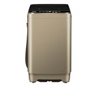 Qhou Apartment Laundry Machine, 15.6lbs Capacity Portable Washer, with Drain Pump, LED Display/8 Water Levels Selections/10 Programs Compact Laundry Washer for RV, Camping, Apartment, Dorm(Grey)