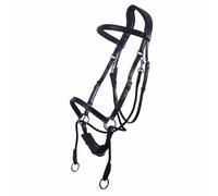 Qhp Ceto Bitless Bridle - Full · Black