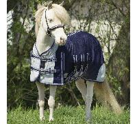 Qhp Falabella Detachable Neck Fly Rug - 3'6